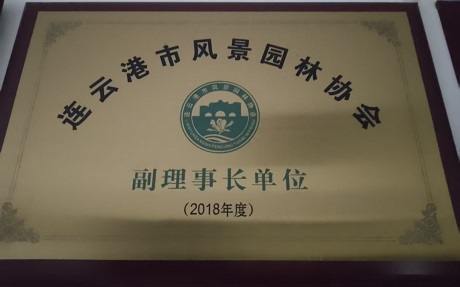 連云港市風景園林協(xié)會副理事長單位